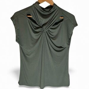 G1- green blouse cable & gauge Large L